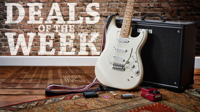 Guitar World deals of the week: save $200 on a Jackson, grab some bargain price Behringer pedals, plus a free Universal Audio plugin